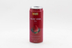 Напиток б/а негаз. Базгейн с кусочками Алоэ Вера и соком Алоэ Вера "Клубника" 240мл